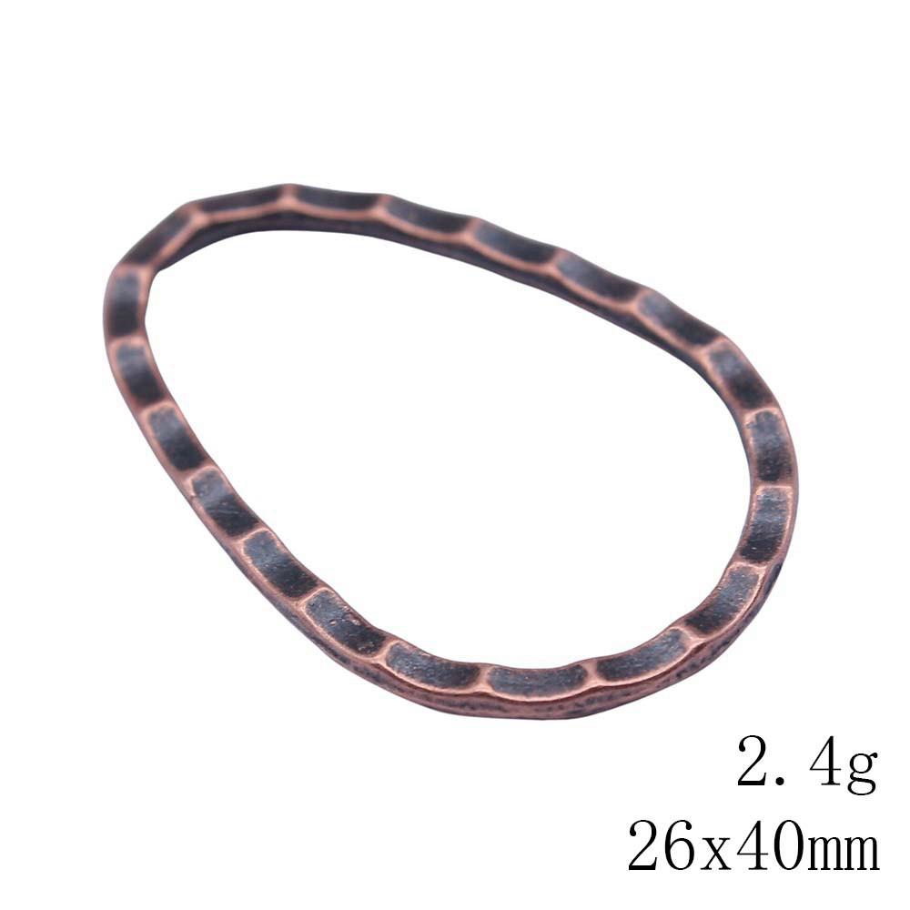 Wedding Anniversary Charms For Italian Bracelet Geometric Hollow Charms Pendant Women's Clothing Pendant Accessories