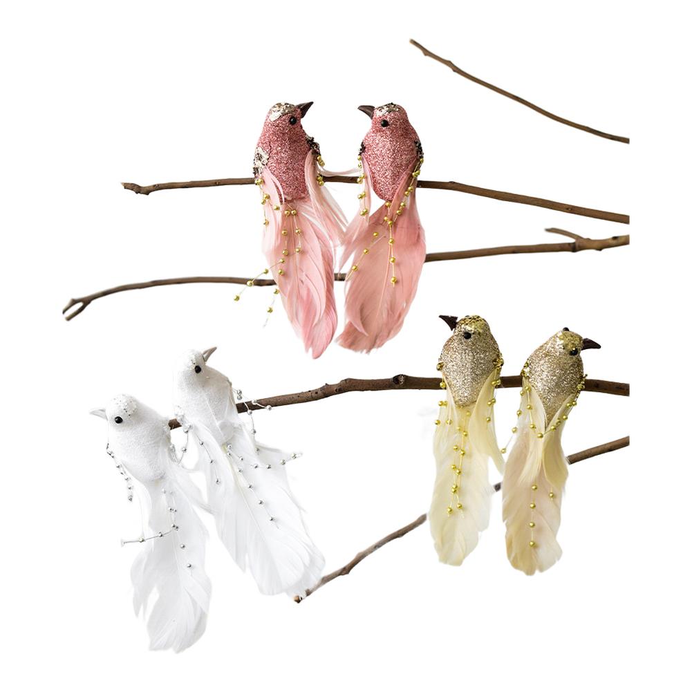 

Рождественские птички, праздничный декор, новогодние украшения