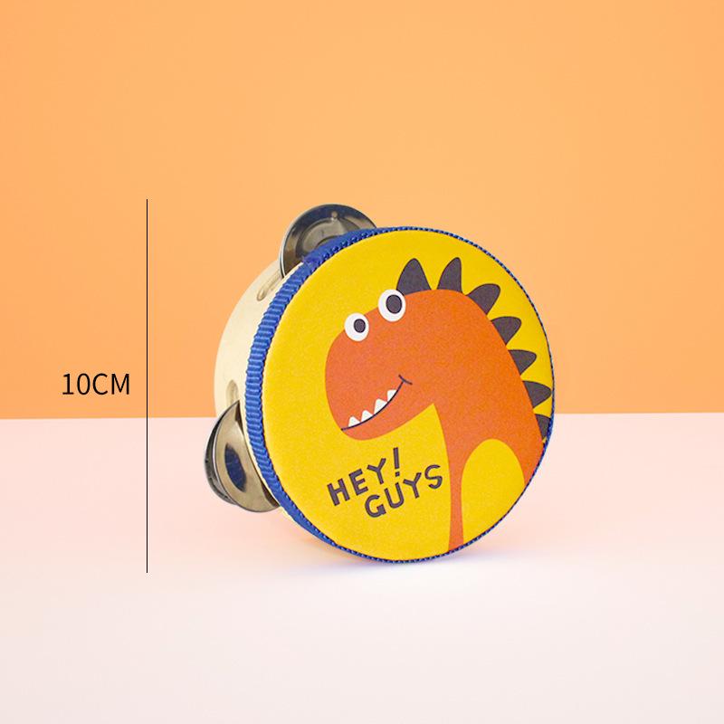 Wooden Tambourine for Early Childhood Music and Dance