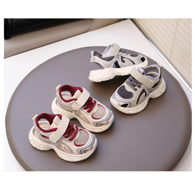 Summer new children's shoes baby sports shoes boys dad shoes girls breathable mesh shoes children soft sole