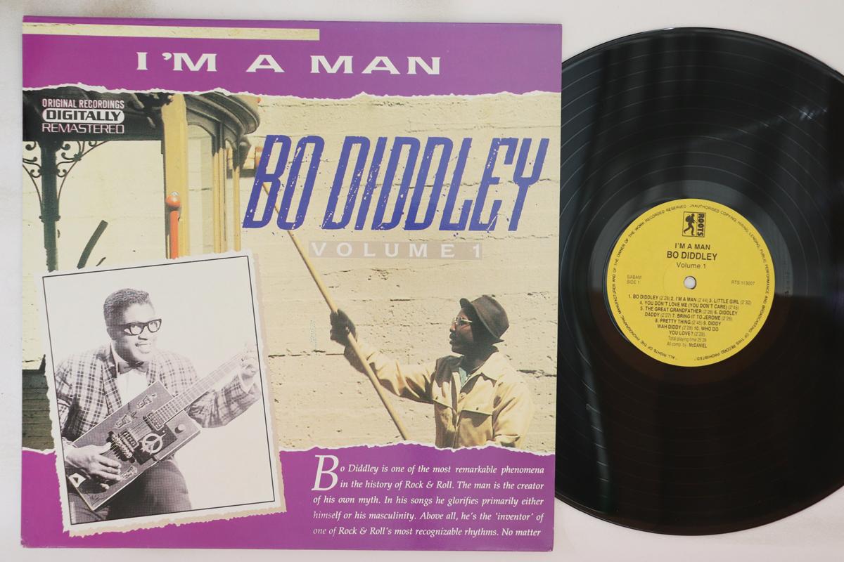 

LP Record BO DIDDLEY Im A Man Volume 1 RTS113007 ROOTS 1990 Europe Rock Used