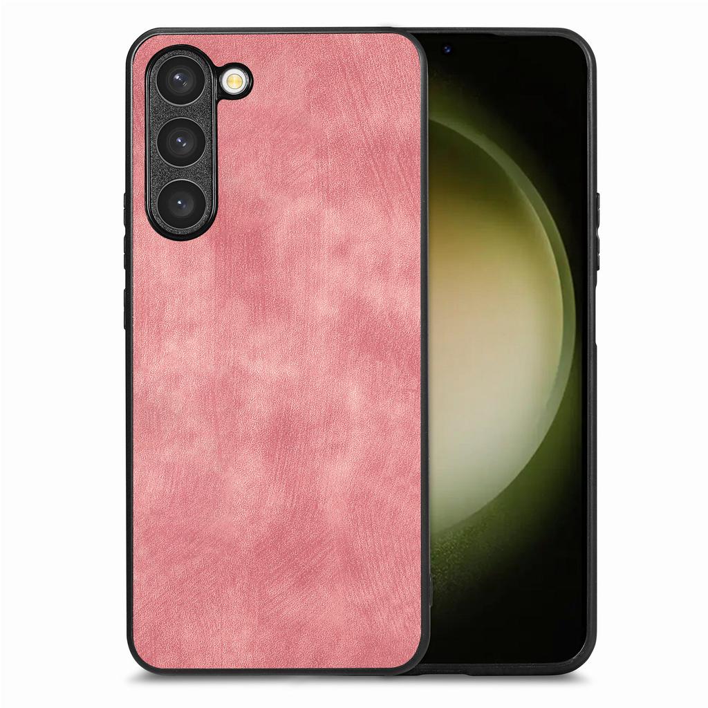 For Samsung Galaxy S22+ 5G Case Shockproof Slim Retro Leather Phone Back Cover