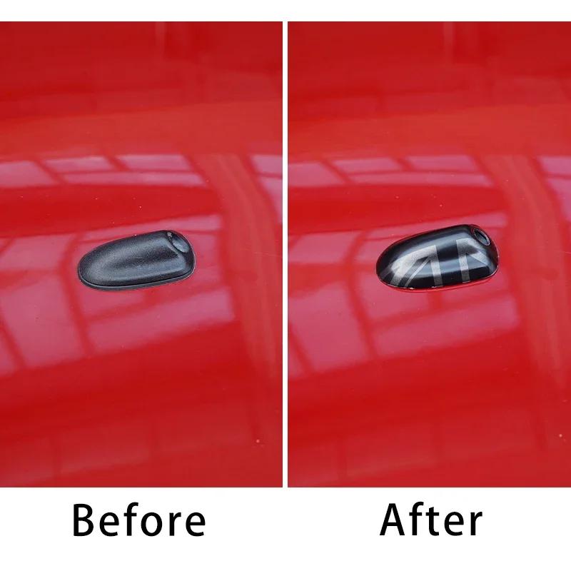 Car Wiper Water Spray Nozzle Covers For MINI One Cooper F56 F55 F57 Countryman F60 Clubman F54 Auto Decoration Accessories qclyn77