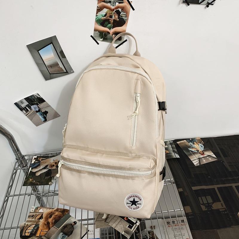 High-End Sense Simple And Versatile College Student Backpack Female, Japanese Large-Capacity Schoolbag Junior High School Backpack