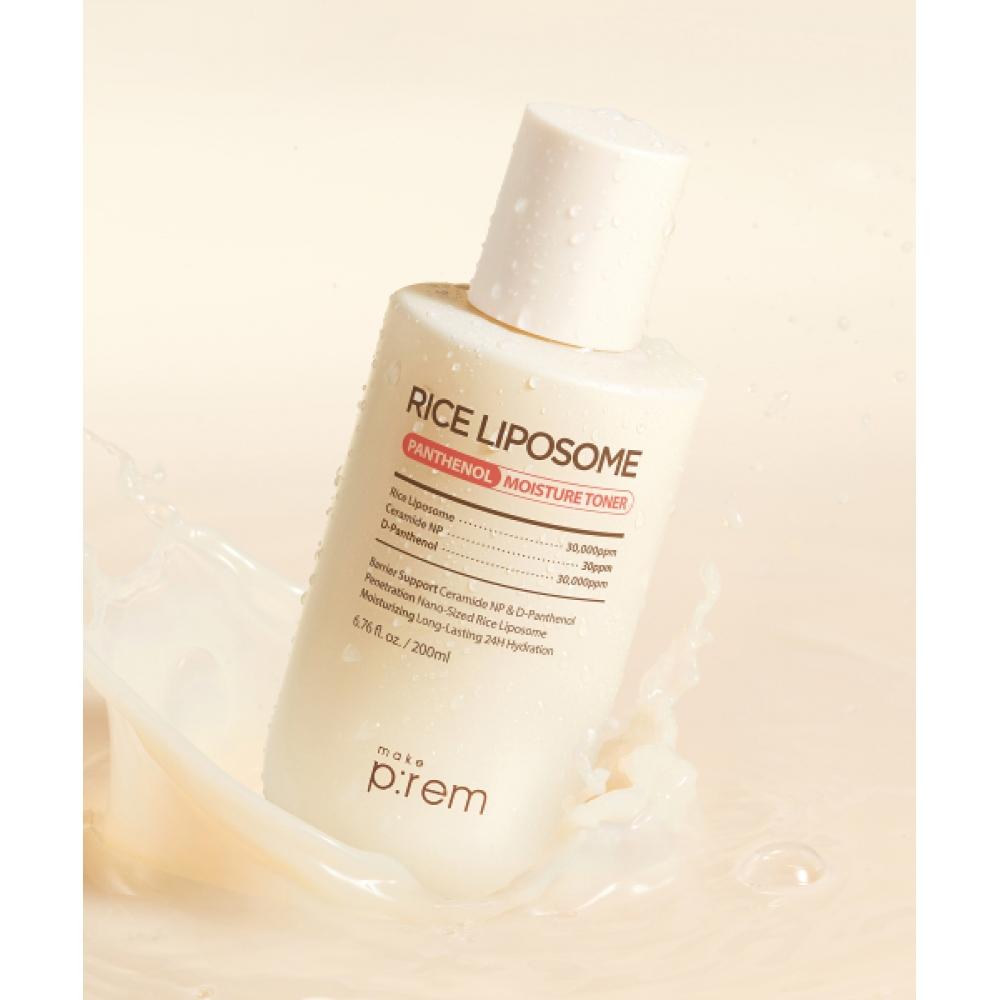 Makeprem Rice Liposome Panthenol Moisture Toner 200ml 200ml