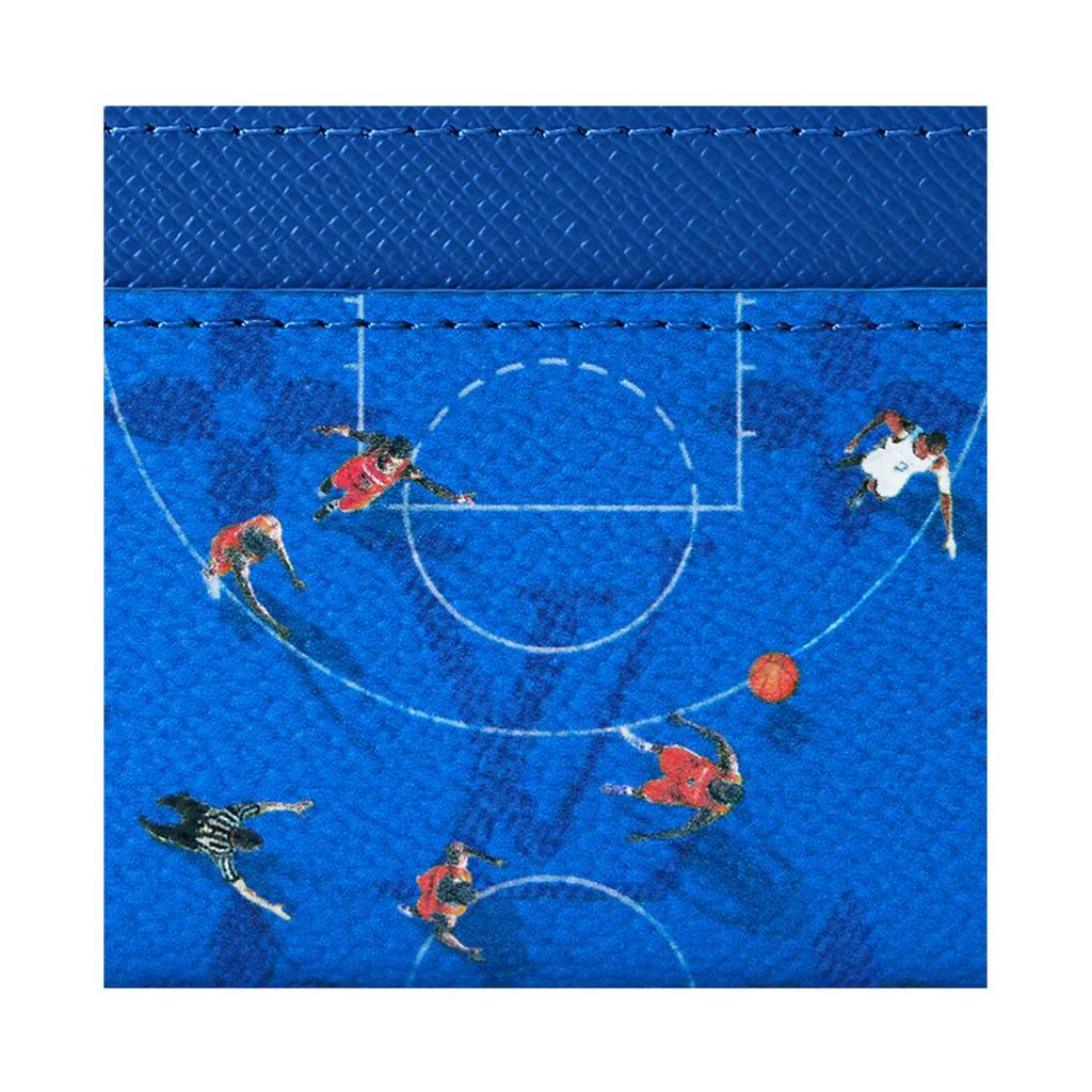 Louis Vuitton Double Logo Monogram Coated Canvas Card Holder Men Card Holder Blue M26804