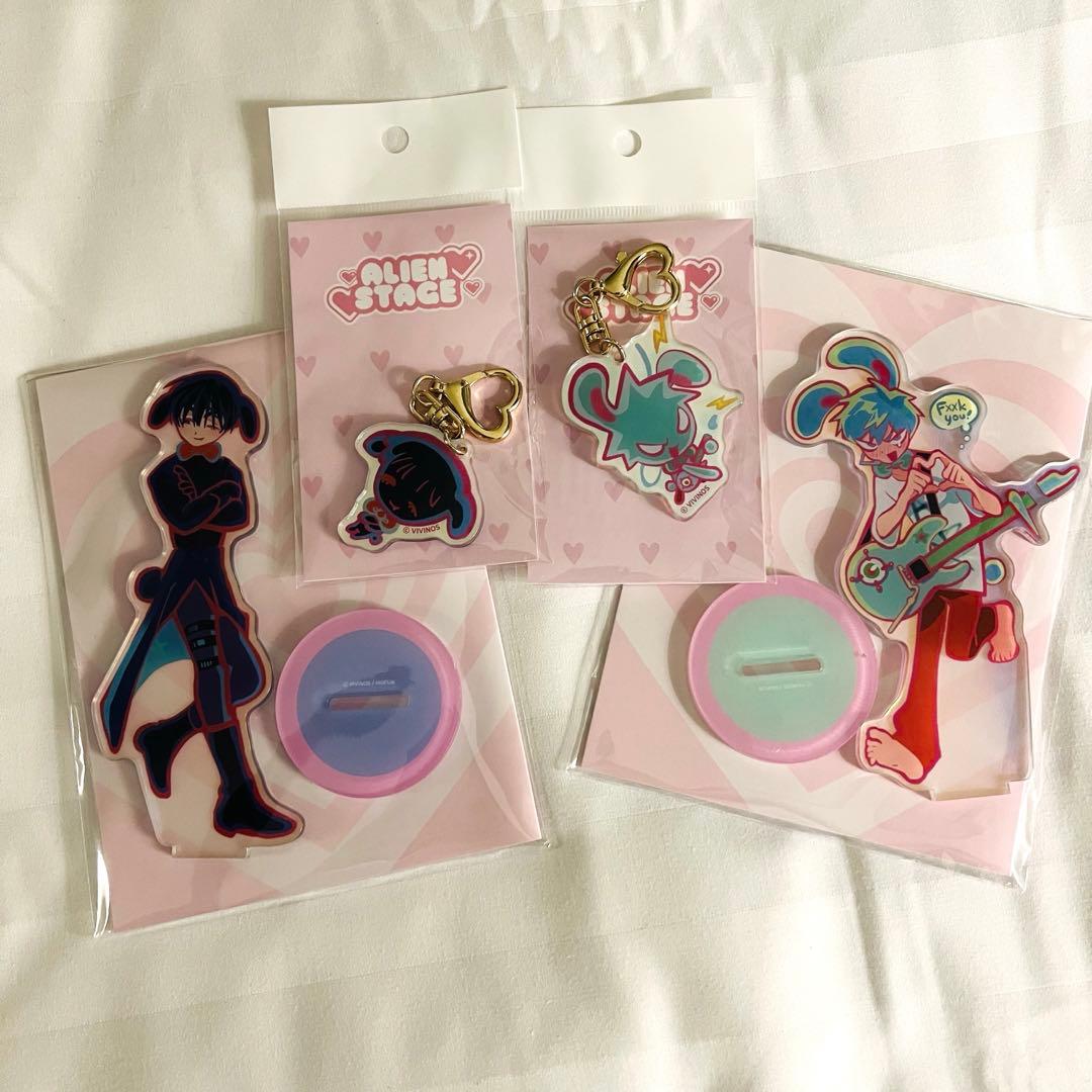 

[ВЖИВАНИЙ] ALIEN STAGE Акрилова підставка-брелок Alien Stage Іван Тілл