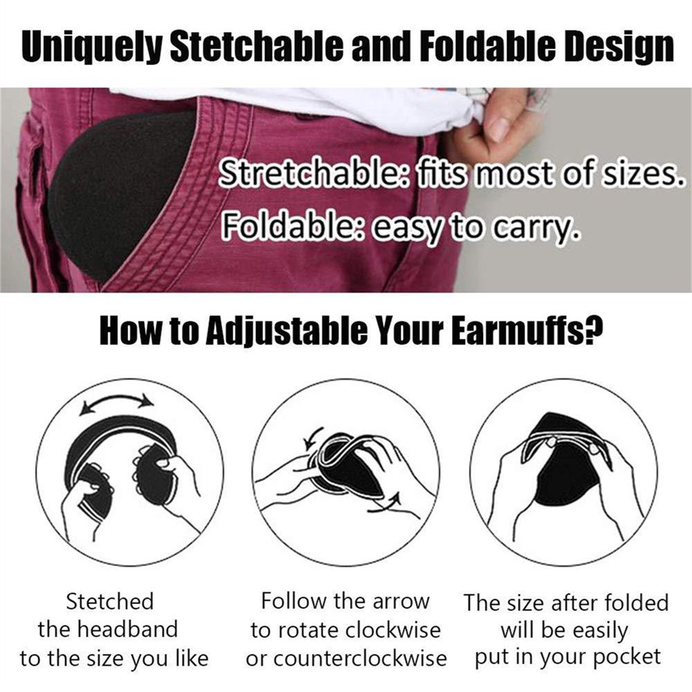 Thicken Retractable Headphones Fleece Warmer Earmuff Warm Plush Cloth Ear Muffs Cover Earwarmers Earlap Warmer Ear Protector