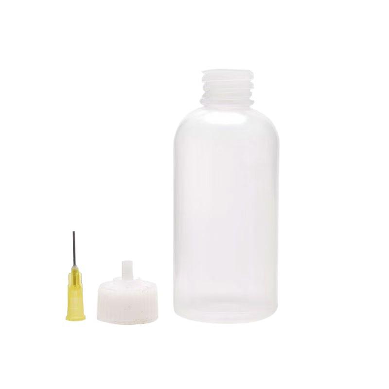 Cross-Border 30ml Needle Tip Glue and Alcohol Dispensing Bottle for Rosin Water Sub-packaging.