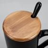 4Pcs Bamboo Can Mug Cover Sealed Mason Jar Caps Creative Cup Lids  Tableware
