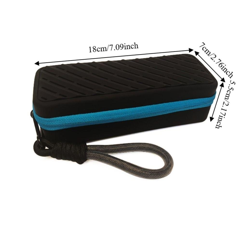 Large Capacity Silicone Swim Goggle Case Perforated Waterproof Goggle Storage Box Portable Soft Swimming Goggle Protective Pouch