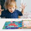 Montessori My First Busy Book Paste Quiet Book Children Toy Animal Numbers Matching Puzzle Game Educational Toys for Kids Gifts
