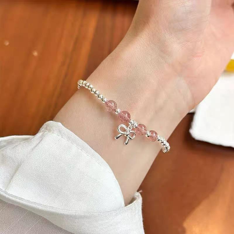 Bracelet Perle Irregulière Forme Spéciale Française Bracelet Femmes Niche Luxe Léger Exquis Doré Demi-Bracelet Bracelet Accessoires