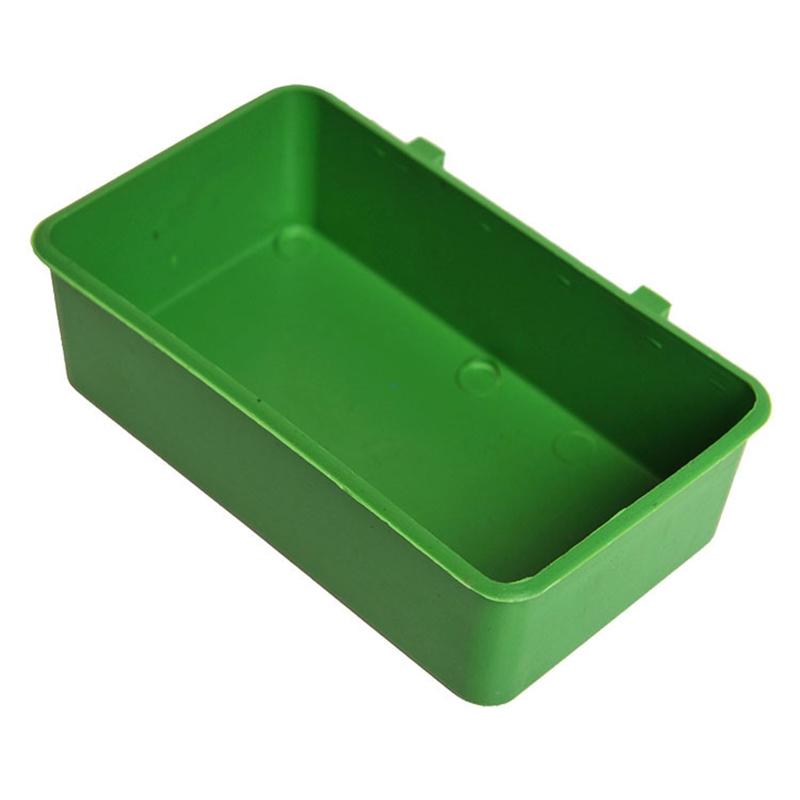 Bird Feeder Drinking Water Cups for Chickens Quails Plastic Hanging Food Bowls with Hooks Bird Bath for Budgerigar