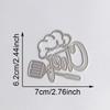 Chef Hat Cutting Dies Carbon Steel Die Cut Templates Metal Embossing Stencils for Scrapbooking Card Making Photo Album