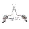 Titanium Alloy Dual Muffler Exhaust for 2022 Lexus RCF 5.0L