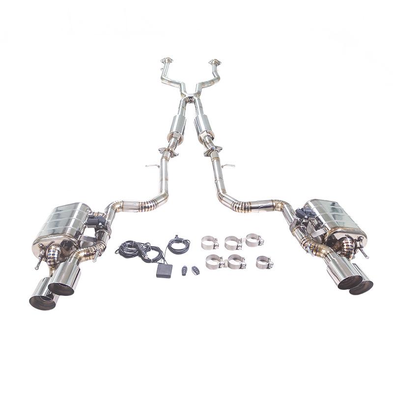 Titanium Alloy Dual Muffler Exhaust for 2022 Lexus RCF 5.0L
