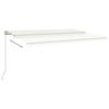 Manual Retractable Awning 500x300 cm Cream