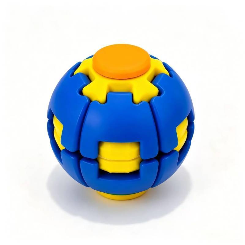 Plastic Puzzle Ball For Stress Relief And Focus Improvement In Office