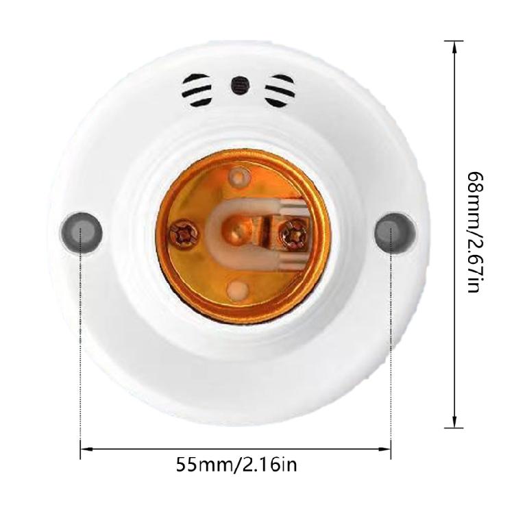 Delay Switches Voice Controlled Light Stand E27 Lamp Base 110-220V Light Mount