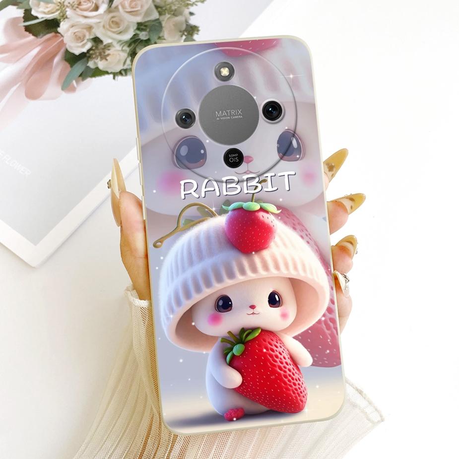 For Honor X9d Case Magic8 Lite Cute Fashion Cartoon Cover Soft TPU Phone Case For Honor Magic 8 Lite X 70 HonorX9d HonorX70 Bags