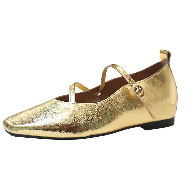Spring/Summer Elegant Retro Mary Jane Casual Flat Shoes New Soft Comfortable Ballet Shoes Women Chaussure Femme