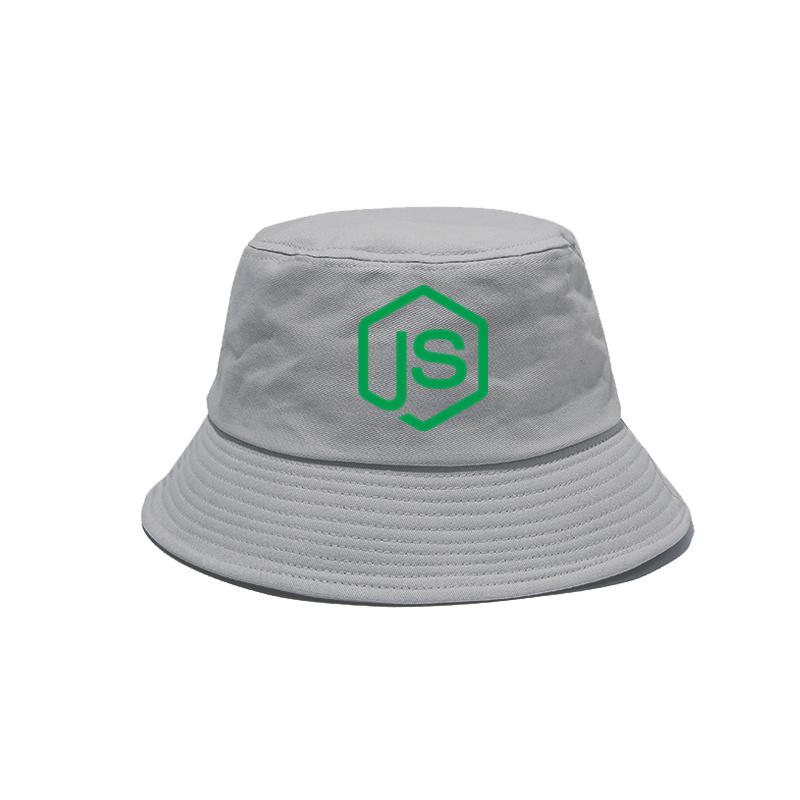 Node Js Bucket Hats Cool Nodejs Javascript Programmer Panama Caps Summer Outdoor Sunscreen FisherUnisex Cap Bob Hat MZ One Size