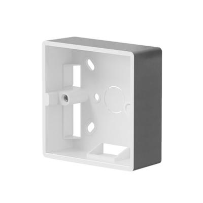 External Junction Box for 86 Type Switch Socket Installation - Flame Retardant PVC Mount Box Designed for Wall Use