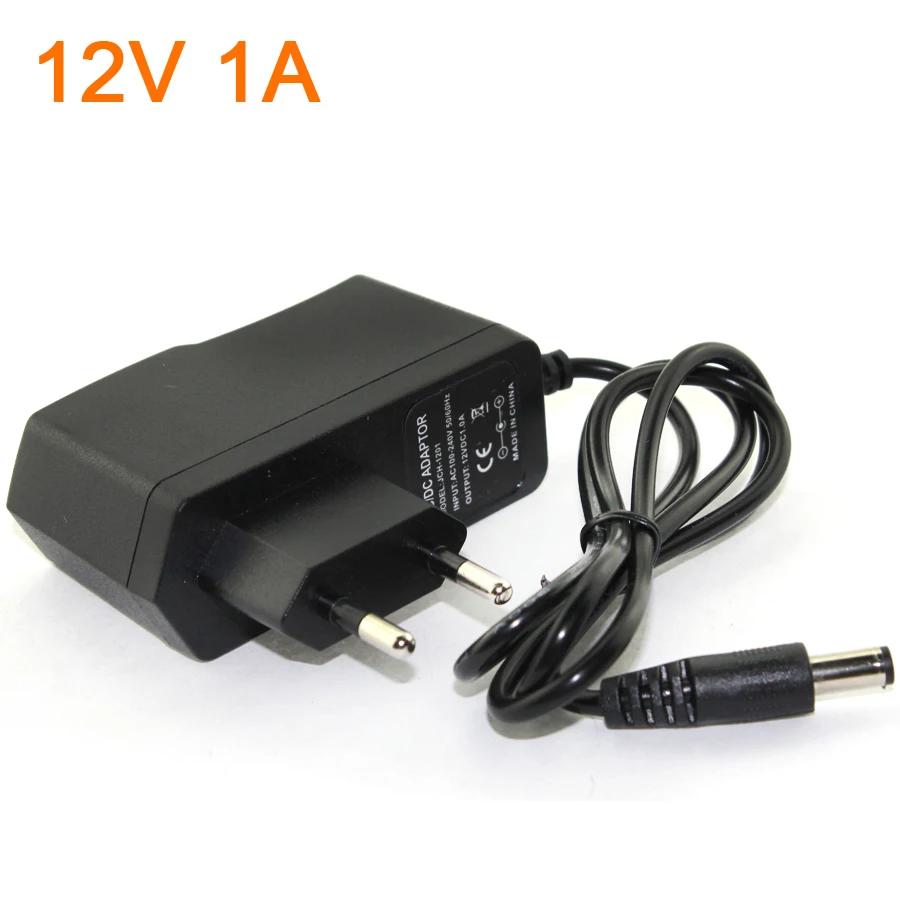 

AC DC 3V 4.5V 5V 6V 8.5V 12V 13V Адаптер Блок живлення 220В До 12В 1А Трансформатор освітлення 24В 1А Універсальний зарядний пристрій Конвертер EU Plug