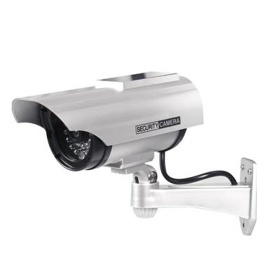 Solar-Powered Fake Surveillance Camera