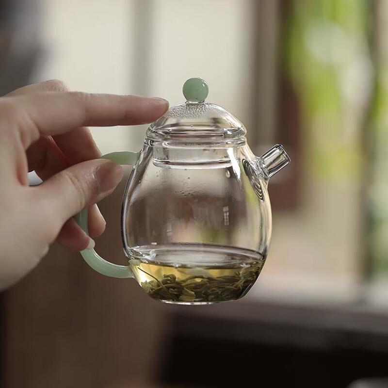 

Mini Dragon Egg High Borosilicate Glass Teapot