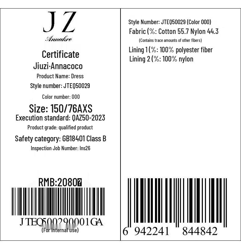 ANNKAOU Women's Elegant V-Neck Lace Midi Dress