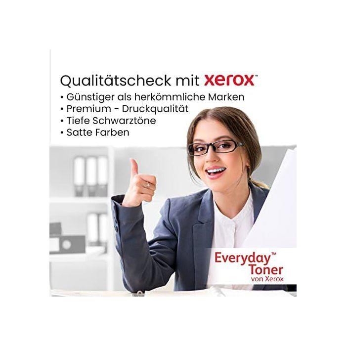 Toner Compatible - Xerox - 006R03809 - Cyan - Compatible avec HP 131A/125A/128A - Laser