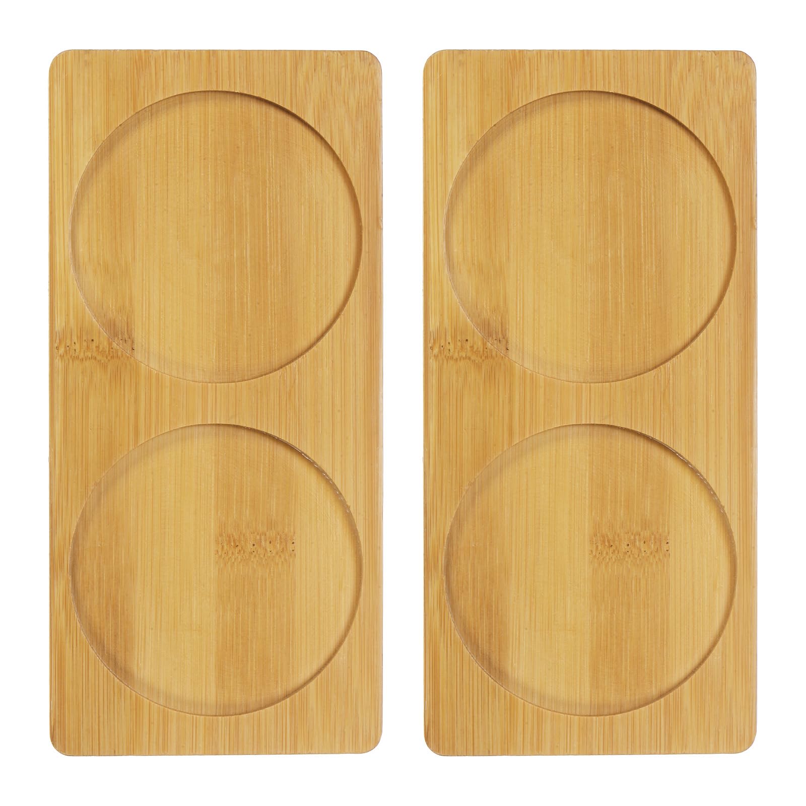 

M METERXITY 2 шт. Бамбуковый цветочный горшок Прямоугольная бамбуковая подставка для цветочного горшка для цветочного горшка, горшки/суккуленты, [Натуральный цвет]