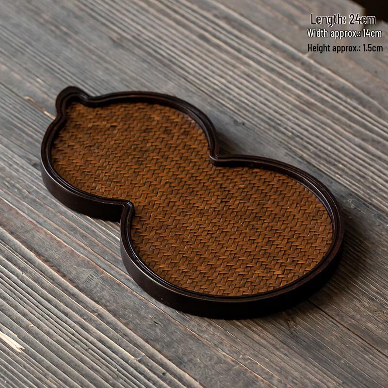 Gourd Song Mat Heavy Bamboo Tea Tray