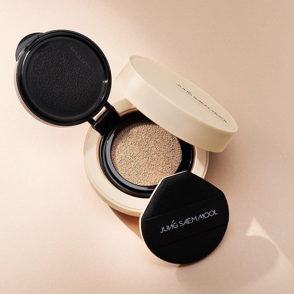 JUNGSAEMMOOL Skin Nude Cushion Concealer 10g + Water Cream Light 8ml + Ampoule Sun 5ml