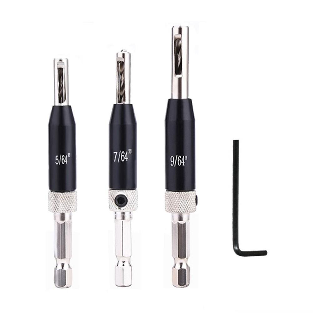 

Набор сверл для петель Сверла для пилотных отверстий Самоцентрирующиеся сверла для петель