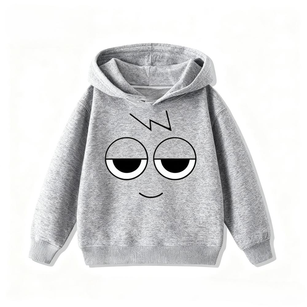 Sprunki Music Rhythm Box Peripheral Children's Hoodie Sweatshirt Boy and Girl Clothing Autumn and Winter Warm Children's Clothes