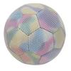 Soccer Ball PU Size 5 Light Color Reflective Glowing Soccer Ball for Night Games Training