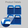 4 Pieces RV Stabilizing Jack Pads Leveling Blocks, Trailer Stabilizer