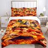 One Piece Adventure Print 3Pcs Bedding Setduvet Cover With 2 Bedropillowcase Home Birthday Gift