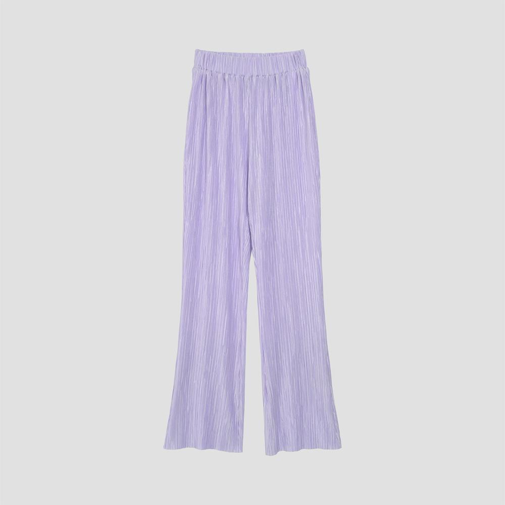 WOVEMENT Shining Pleats Pants Wbcspa003Lc