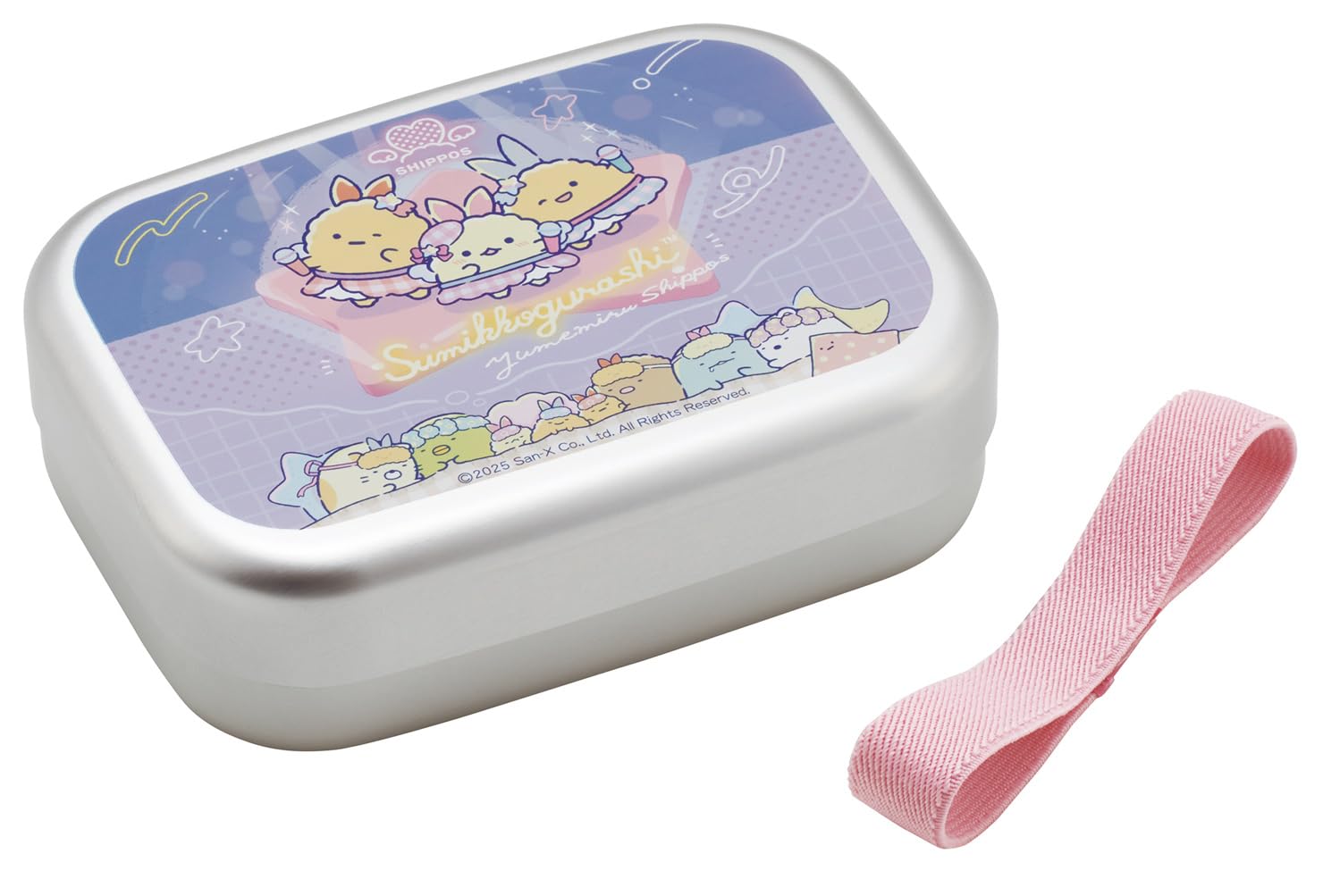 

Пояс для ланч-бокса с фигуркой скейтера из Sumikkogurashi, Алюминиевый, 370 мл, Детский, Термоизолированный, В комплекте, Япония, «Yumemiru Shippozu» (девичий) ALB5NV-A