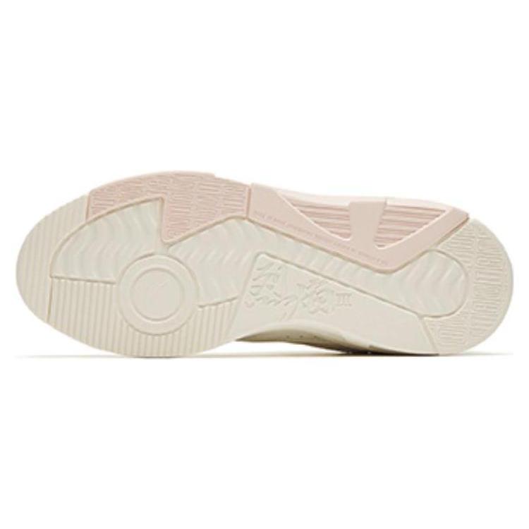 New Anta Flame 3.0 Lightweight And Wear Resistant Low Top Skateboard Shoes Women's White Blue 122248089-1