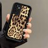 Phone Case for Samsung Galaxy A17 A16 A15 A14 A13 Fashion Sweet Leopard Print A56 A36 A26 A55 A35 A25 A54 A34 A24 A53 A33 A23 A0