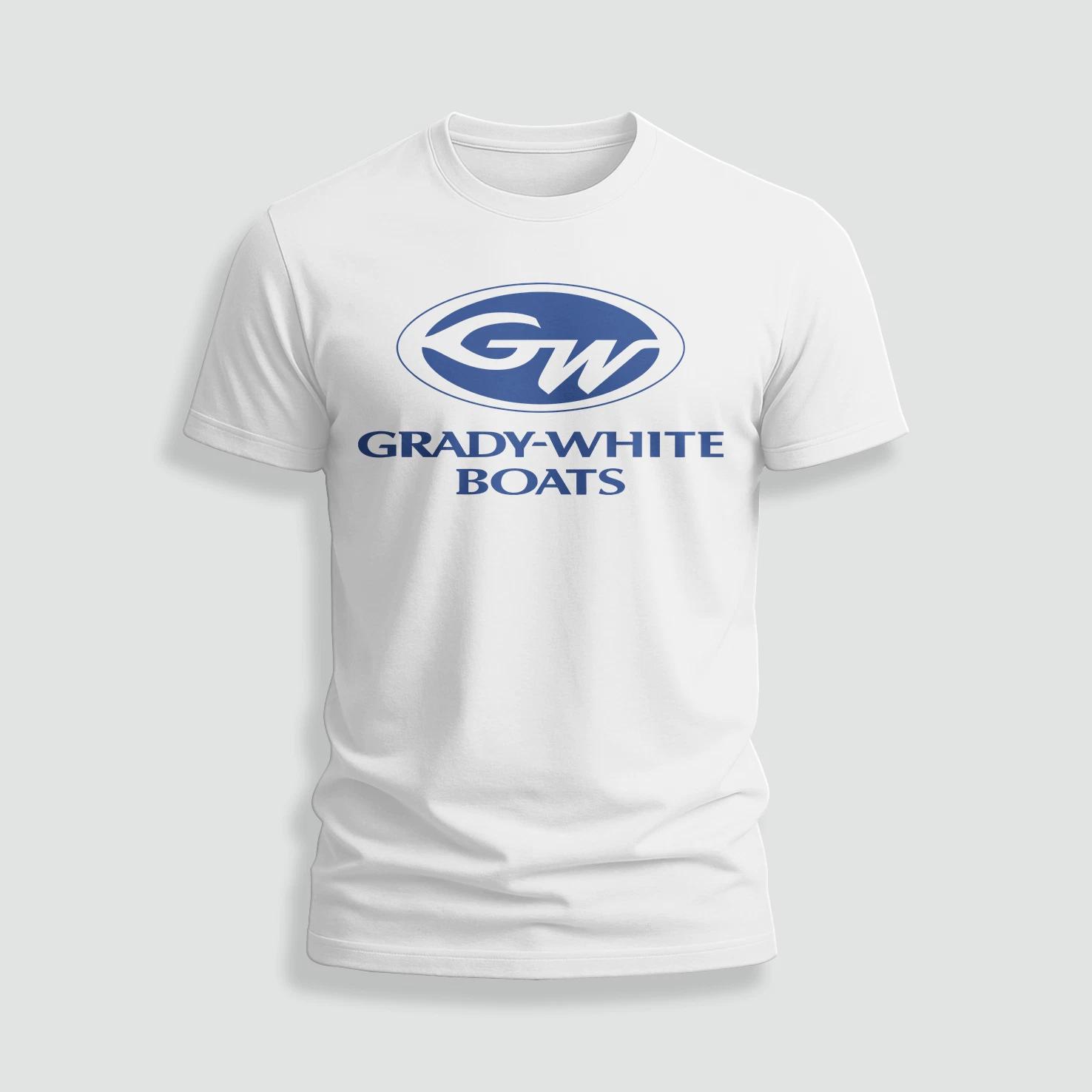 Grady White Fishing logo funny T-Shirt Size S-5XL XL