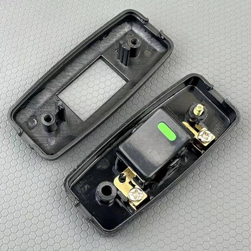 1/5Pcs Classic Black Inline On/Off Table Lamp Switches Home Light Boat Shape Switch Wires Cable Switches Electrical Accessories