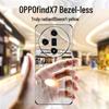 Zhiweishi Ultra-Thin Clear Borderless Phone Case for OPPO