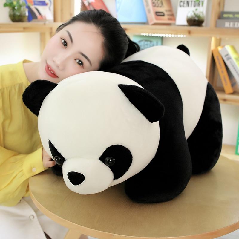 25 -60cm Cute Baby Big Giant Panda Bear Plush Stuffed Animal Doll Classic Toy Pillow Cartoon Kawaii Dolls Girls Gifts Knuffels