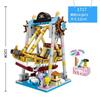 LOZ Blocchi Parco Divertimenti Mattoncini Hamburger Patatine Negozio Pisa Macchina da Gioco Modello Corsair Giocattoli per Bambini 1727